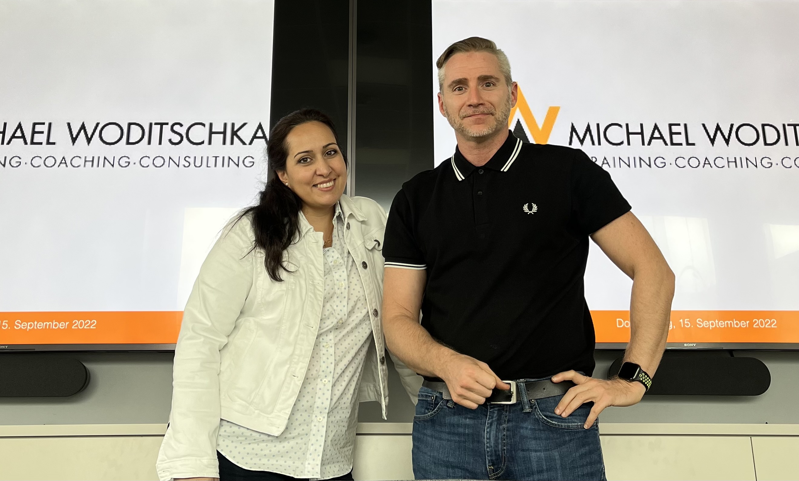 Dr. Lilian Al-Bazaz und Michael Woditschka